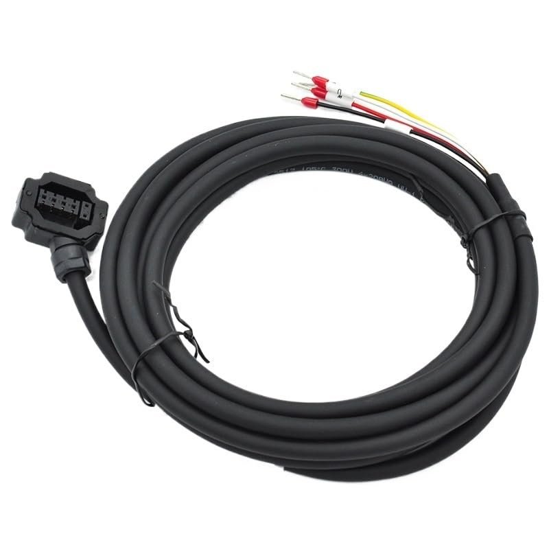 DLKULJMR Servo Power Connection Cable S6-L-M107-3.0-T S6-L-M107-5.0-T S6-L-M107-10.0-T(5M,Standard Cable)