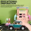TOYANDONA Simulated Gas Station Toy for Kids - Miniature Gas Pump Playset with Interactive Fueling Educational Vehicle Station Model for Toddlers and Children view 2