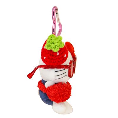 Ahlsense Cute Plush Keychain, Soft Stuffed Animal Plush Keychain Gifts for Girls,Fans Christmas, New Year
