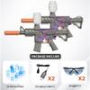 Ctffnny Small M4A1 Gel Ball Blaster 2 Pack, Full Auto, 140FPS, 90FT, 10RPS, Powerful Splat Gel Gun, Orby Gun for Backyard Games view 2