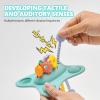 SILI FACTORY Silicone Montessori Sensory Toys for Babies 18 Months,Pull String Activity Toy, Early Educational Fine Motor Skills Toy for Toddlers,Car Seat Airplane Travel Toys view 4