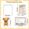 38 Pcs Adopt A Puppy Party Favors,Mini Safari Stuffed Animals Adopt A Pet Set Includes 12 Mini Dogs,12Paper Boxes,12 Adoption Cards 1 White Plastic Fence for Adopt A Pet Theme Birthday Party Valentine's Day Gifts view 2