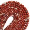 Natural Red Stone Bead Round Loose Bead for Making Necklace Bracelet DIY Accessories 4/6/8/10/12mm,Red Stone,4mm(Approx 86pcs) view 2