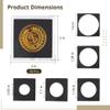 30 Pcs Clear Coin Holders, Acrylic Coin Capsules for 2 X 2 Inch, Fits 0.83/1.1/1.18/1.38/1.6 Inch view 4