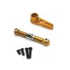 RC Car DIY Parts for SCY 16101 16102 16103 16104 16201 1/16 25T Metal Servo Arm Servo Horn Steering Servo Link Rod RC Car Upgrade Parts Accessories(Yellow) view 1