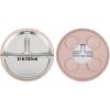 PandaEar Baby Feeding Set 4 Pcs, 2 Pack Stainless Steel Suction Plates & 2 Pack Spoons Set, Divided Plates for Baby Led Weaning Supplies, BPA-Free (Dark pink/Light pink) view 4