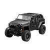 funnyndiy MN-128 RC Rock Crawler, 1:12 Scale 2.4G RC 4WD RC Truck, All-Wheel Drive Off-Road Model with Front & Rear Steering Lights, High/Low Speed, Brake Function (RTR Version/Black) view 2