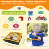 Busy Book for Toddlers 1-3, Montessori Toys for 1 Year Old, Quiet Book, Baby Activity Books, Sensory Felt Busy Board for Toddlers 3-5, Kids Travel Toys, Educational Learning Gifts for Boys & Girls view 3