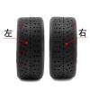 1/7 1/8 RC On-Road tires Embedded hard foam 5-spoke nylon plastic wheels 17mm HEX for Arrma Felony Infraction 6S BLX ARA55006 Typhon 3S 6S MEGA550 LIMITLESS Roller D94 /4PCS view 3