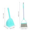 FOMIYES 1set Mini Boy Girl Broom and Dustpan Set Lightweight Cleaning Tools for Boys and Girls Promotes Independence and Interactive Play for Home and Kindergarten Use Small-Sized Design view 2