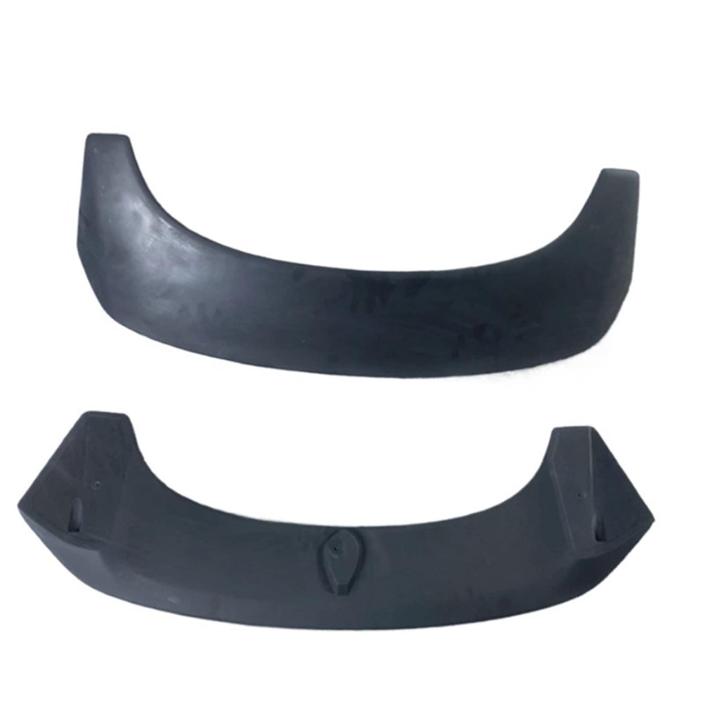 Compatible for Mazda 3 Axela Hatchback 2020 Car Styling FRP Carbon Fiber Rear Spoiler Wing Tail Trunk Lid Cover Auto Decoration(Matte Black)