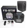 Goolsky Flysky FS-ST16 16CH 2.4GHz RC Transmitter with Receiver FS-SR8, 3.5 Inch IPS Screen Dual Antenna Remote Controller with Receiver for RC Car Boat Airplane (Left Hand Throttle) view 1