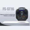 Goolsky Flysky FS-ST16 16CH 2.4GHz RC Transmitter with Receiver FS-SR8, 3.5 Inch IPS Screen Dual Antenna Remote Controller with Receiver for RC Car Boat Airplane (Left Hand Throttle) view 2