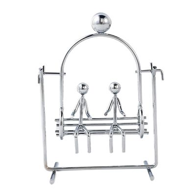 YARNOW Creative Swing Balance Toy Couple Figurine for Desktop Decor Physics Demonstration Fun Office Ornament Unique Friends and Science Enthusiasts