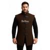 Belbuc Medieval Sleeveless Gambeson Padded Vest, Brown Costume Body Wear (4XL) view 1
