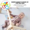 COOPHYA 8pcs Bed Standing Pull Ring Toys for Boys and Girls Learning Standing Harness for Pull up Ring for Playpen view 4