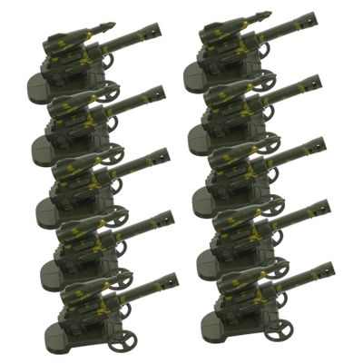 BESPORTBLE Army Men 10pc Set Toys Tank Model Figures Educational Action Figure Accessories