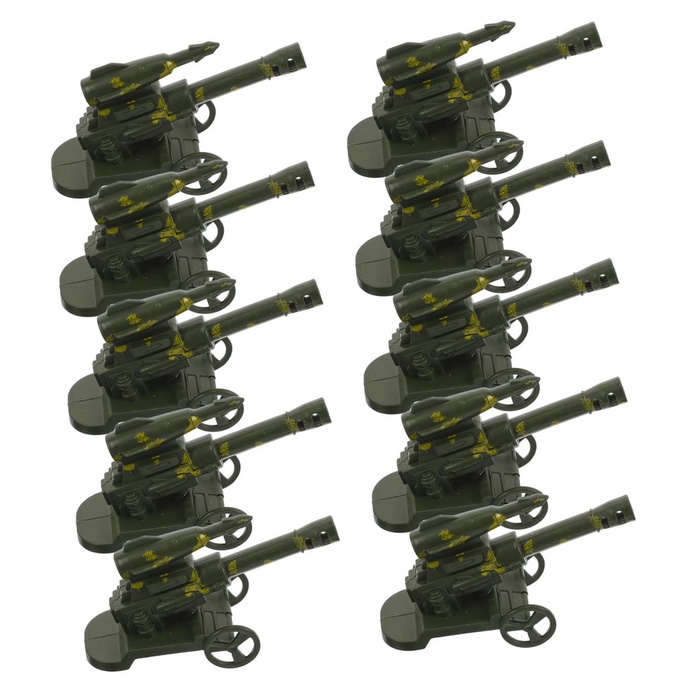 BESPORTBLE Army Men 10pc Set Toys Tank Model Figures Educational Action Figure Accessories