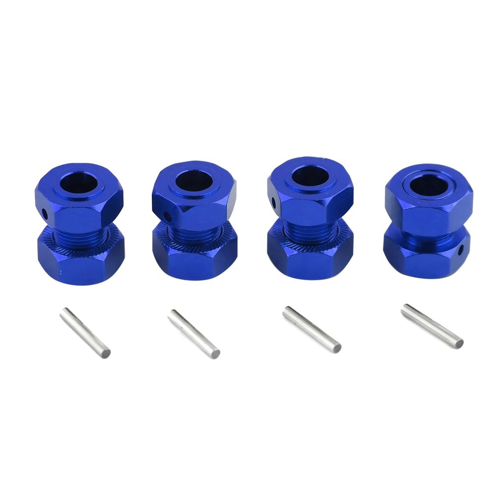 4PCS Metal 17mm Wheel Hubs Hex Nut Upgrades Parts for ARRMA 1/8 6S KRATON Outcast RC Car Parts