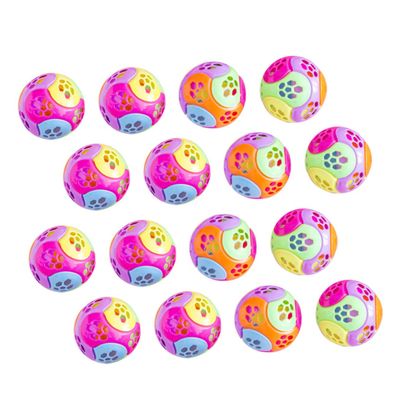 CIYODO 25pcs Boys and Girls Creative Intelligence Ball Toys Plastic Building Plaything for Boy Girl Enhancing Recognition and Coordination Skills Random Color