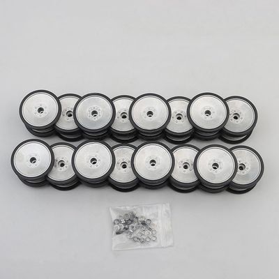 RC Tank Upgrade Repair and Modification Parts Metal Caterpillar, Drive Wheels, etc. Suitable for Henglong 1/16 German Tiger I Heavy Tank3818-1 (Metal Road Wheel kit)