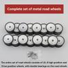 RC Tank Upgrade Repair and Modification Parts Metal Caterpillar, Drive Wheels, etc. Suitable for Henglong 1/16 German Tiger I Heavy Tank3818-1 (Metal Road Wheel kit) view 2