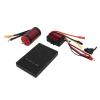 ANGGREK RC Brushless Motor ESC Set, RC Brushless ESC Aluminum Cover 4 Pole Rotor with Program Card for 1/12 Remote Control Car (3700KV) view 2