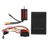 ANGGREK RC Brushless Motor ESC Set, RC Brushless ESC Aluminum Cover 4 Pole Rotor with Program Card for 1/12 Remote Control Car (3700KV) view 4