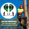 1 Set Tree Climbing Spikes Set - Tree Climbing Spikes | Tree Climbing Spurs with Capacity Up to 100 Kg 220 Lbs, Height Adjustability of 40.5-48cm, Tree Feeding Spikes for Activities, 15.94-18.9 in view 3