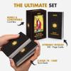 Wyspell Classic Tarot Cards for Beginners - Original Tarot Cards with Guide Book - Beginner Tarot Deck (Dark) view 2