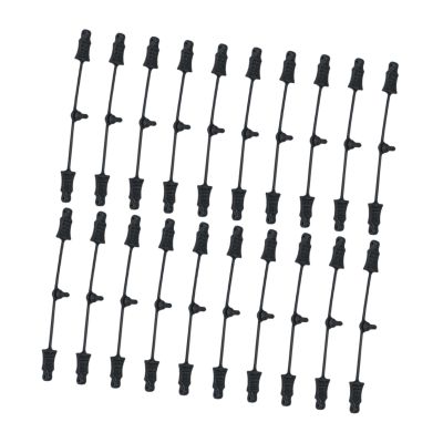 DYNWAVE RC Rubber Retainer Pull Tabs RC Car Accessories Utility Easy Installation Professional High Performance Body Clip Retainer, 20 Pieces