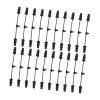 DYNWAVE RC Rubber Retainer Pull Tabs RC Car Accessories Utility Easy Installation Professional High Performance Body Clip Retainer, 20 Pieces view 1