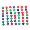 Garneck 1bag Colorful Numbered Raffle for Lottery Draws of Plastic for Fun and Engaging Lottery Activities Easy to Use view 1
