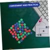 Garneck 1bag Colorful Numbered Raffle for Lottery Draws of Plastic for Fun and Engaging Lottery Activities Easy to Use view 3