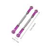 Totority 6pcs Adjustable Rc Pull Rods for Steering and Suspension Linkage Compatible and Buggies view 2