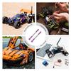 Totority 6pcs Adjustable Rc Pull Rods for Steering and Suspension Linkage Compatible and Buggies view 4