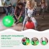 KOMBIUDA Wear-Resistant Jumping Ball Toy for Boys and Girls Inflatable PVC Bouncing Plaything Comfortable to Hold Handles Interactive Household Fun for Boy Girl Green view 4