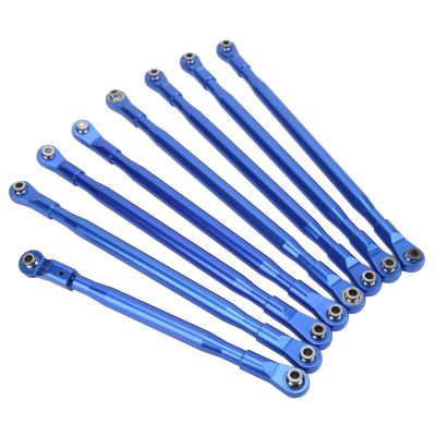 aqxreight RC Rod Link Linkage Set Pull Rod with Sway Bar Aluminum for Axial SCX6 JLU 1/6 RC Car VehicleBlack RC Link SetRC Rod Link Linkage SetRC Pull RodRC Metal Rod Link1/6 Rod Link (#2)