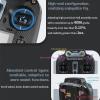Hylukon Flysky FS-ST16 16CH 2.4GHz RC Transmitter and FS-SR8 Receiver, 3.5 Inch IPS Screen Transmitter with Receiver Set for Remote Control Plane Car Boat (Black) view 4