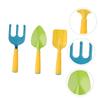 FONDOTIN Boys and Girls Garden Hand Tools 3pcs Set Small Garden Shovel Rake Planting Tools for Boys and Girls' Outdoor Play view 2