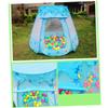 FELTECHELECTR Boys and Girls Hexagon Tent Game House Boys and Girls Play Tent Ball Pool Indoor Outdoor Playhouse for Year view 2