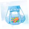 FELTECHELECTR Boys and Girls Hexagon Tent Game House Boys and Girls Play Tent Ball Pool Indoor Outdoor Playhouse for Year view 3