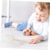 Abaodam 12pcs Mini Solid Wood Mallet Toy for Boys and Girls Safe Hammering Pounding Toy for Toddlers Enhances Hand-Eye Coordination and Dexterity Birthday for Boys and Girls view 4