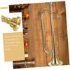 1Set Beginner Trumpet with Gloves Durable Instrument for Students Present for Exquisite Workmanship for Home Decoration view 4
