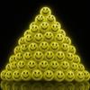 ArtCreativity Glow in the Dark Yellow Smiley Face Bouncing Balls - Bulk Pack of 36 - 1 Inch High Bounce Bouncy Balls for Kids, Glowing Party Favors and Goodie Bag Fillers for Boys and Girls view 1