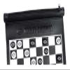Harley-Davidson Off Road Chess & Checkers Traveling Roll-up Game Set - Black view 2