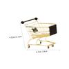 BESPORTBLE 6pcs Shopping Cart Toy for Boys and Girls Pretend Play Grocery Cart for Toddlers Creative Storage for Toys Makeup Sponges view 2