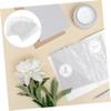 ARTIBETTER 5pcs Sheets Coin Supplies Coin Pages for Three Ring Binder Collecting Page Holder Collectors Coin Holder Collection Binders Storage Currency Sleeves Coin Collector Book Transparent view 2