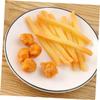 BESPORTBLE 3sets Faux French Fries Simulation Model Lifelike Size for Restaurant Pretend Play 20pcs*3 view 2