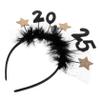 Cabilock Year Headband for Boy Girl Lightweight Plume and Star Party Hair Accessories Comfortable Festive Celebration Headwear for Boy Girl view 1